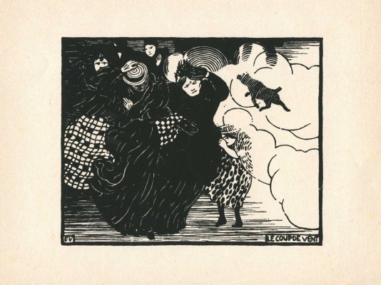 Валлоттон Феликс. Лот из 11 ксилографий